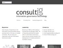 Tablet Screenshot of consultig.com